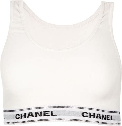 chanel black sports bra|chanel online shopping.